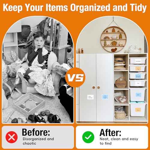 40 PCS Index Card Pockets, Self Adhesive Card Pockets 3"X5" with Top Open, Clear Label Pockets for Storage Bins, Plastic Labels Holders for Organizing, Loading, Drawer,Library Card, Totes (3"X5")