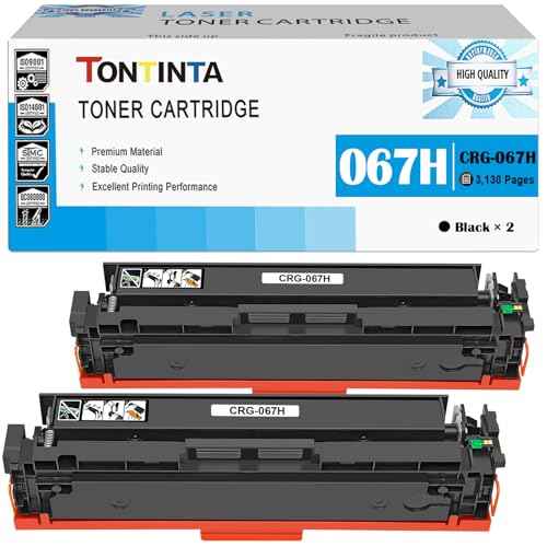067H CRG-067H CRG067H Compatible Toner Cartridges High Capacity 3130 Pages 2 Blacks for Canon Laser Printer imageCLASS MF656 MF656Cdw MF654 MF654Cdw MF653 MF653Cdw LBP633 LBP633Cdw LBP632 LBP632Cdw