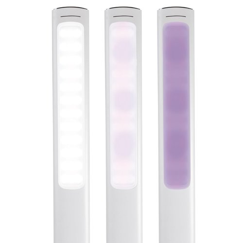 OttLite Emerge LED Sanitizing Desk Lamp with USB Charging – Sanitizes Your Work Space, Touch Activated, Flexible Neck, Modern Light for Reading, Crafting & Office Desktop