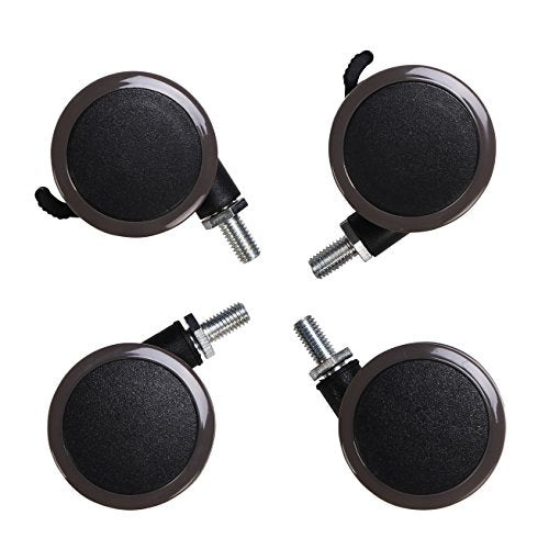 Flexispot Height Adjustable Desk Leg Casters – Set of 4 with Locking Wheels