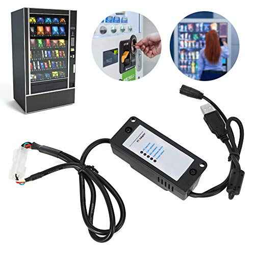 Sonew Mobile Card Terminal for Contactless Payments, MDB Payment Device to PC Converter Bill Acceptor Round Collector USB Adapter Interface Box