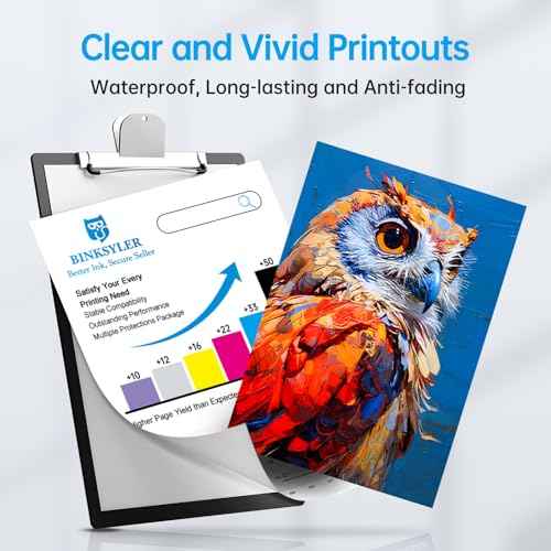 8-Pack LC401XL LC401 Ink Cartridges High Yield for Brother MFC-J1010DW MFC-J1012DW MFC-J1170DW Printer (2BK/2C/2M/2Y, XL)
