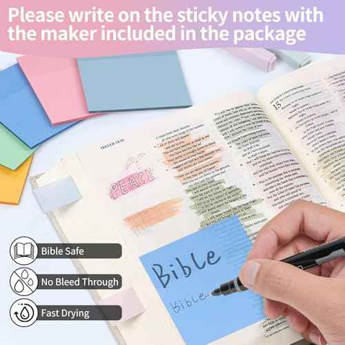 Bible Study Supplies, Bible Journaling Kit for Women with Journal, Pen Case, Tabs, Highlighters and Pens, Bible Accessories Set for Women Students Beginner, Christian Gifts (Pink)