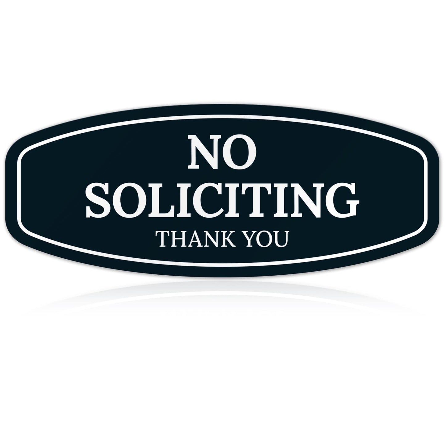 No Soliciting Sign for House Thank You Sign, (SI-1541)