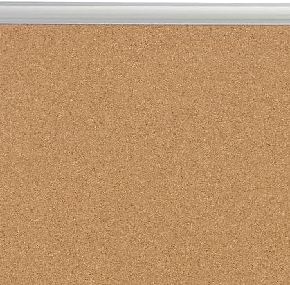Staples Cork Bulletin Board - Self-Healing Design with Aluminum Frame | 3 x 2 Ft for Home, Office, Classroom
