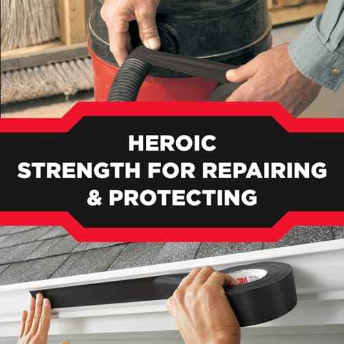3M Extreme Strength Duct Tape, 1.88 in x 30 yd, Heavy Duty, with Super Tough Woven Material, Great for Bundling Large Loads, Reinforcing and Patching, Suitable for Long Lasting Repairs (2830)