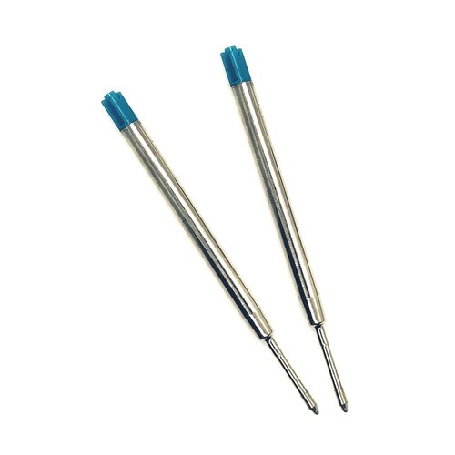 BASTION Carbon Fiber & Stainless Steel Pen Plus 2 Gel Blue Ink Refill | Luxury Bolt Metal Fine Point (0.5mm) For Women & Men Ballpoint Pen Combo Gift Set