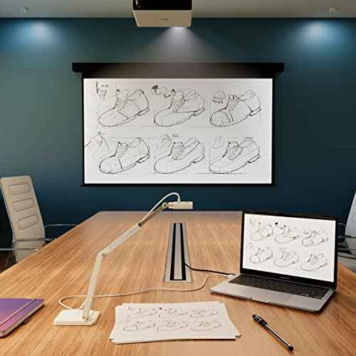 OKIOCAM S2 Document Camera Webcam with Microphone, Supports iPad iOS, for Online Learning, Tutoring, Doc Cam for Teachers for PC/Mac/Chromebook