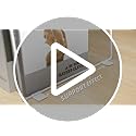Panelee Metal Locker Shelf Organizer Stackable School, Double Layer,