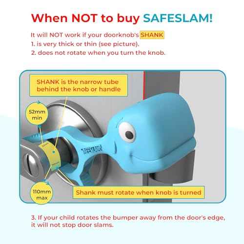 Baby Proofing Door Stopper, Door Pinch Guards Protect Child Fingers & PET Tails. Baby Safety Finger Protectors Prevent Pinch Injuries ? Kids and Adults Love Whale Pinch Guard. (Pack of 3)