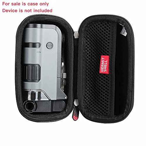 Hermitshell Hard Travel Case for Carson MicroFlip 100x-250x LED UV Lighted Pocket Microscope
