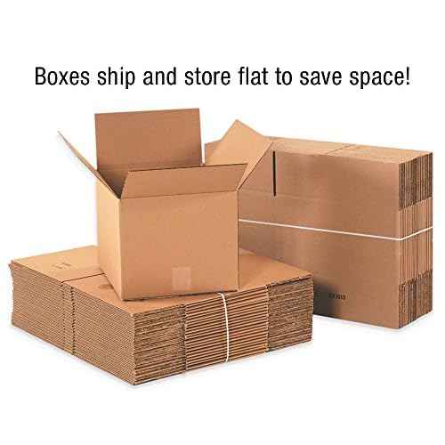 AVIDITI 9x9x8 Corrugated Boxes, Small, 9L x 9W x 8H, Pack of 25 | Shipping, Packaging, Moving, Storage Box for Home or Business, Strong Wholesale Bulk Boxes