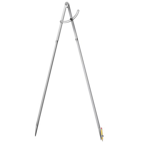 Compass for Geometry, 40 inch Compass for Woodworking, Precision Woodworking Compass with Wing Divider and Pencil Holder, Large Compass for Geometry, Drafting, Drawing Compass (40inch)