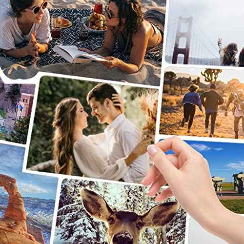 USA Photo Map - 50 States Travel Map 24 x 36 in, Includes Photo Maker, Idea Gift for Lovers Couples Adventurers, United States Weve Visited Vocation Travel Tracker Wall D?cor (Frame NOT Included)