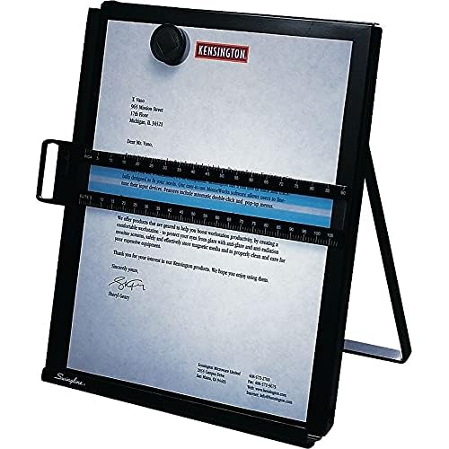 Kensington Metal Letter Size Copyholder with Line Guide and Magnetic Paper