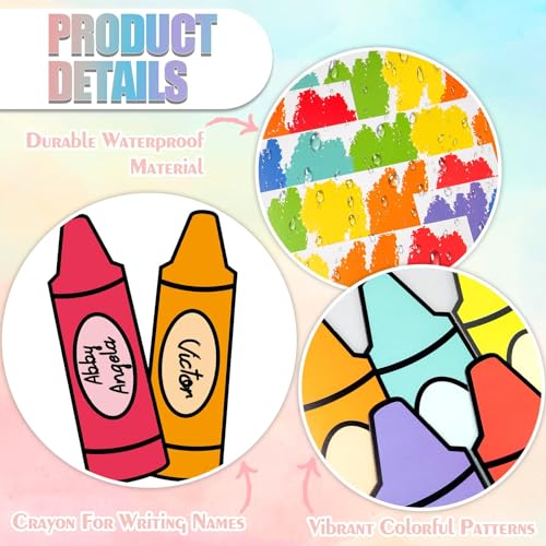 VABAMNA Rainbow Classroom Bulletin Board Decorations Set - Welcome Banner & Borders