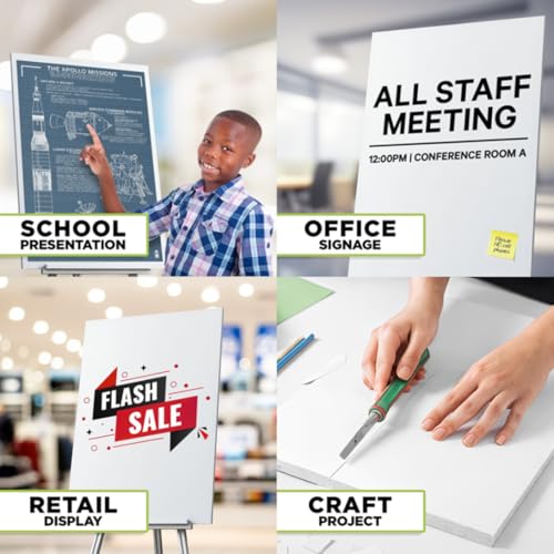 Trends International 24x36 White Foam Board Poster Board - 1 Pack