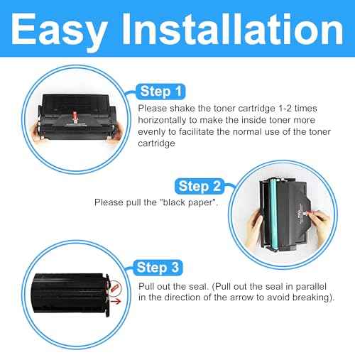 LCL 041H Black Toner Cartridge High Yield Replacement for Canon 041 CRG041 CRG041H Compatible with Canon LBP312i MF521DW LBP312X LBP312dn MF525dw Printers (1-Pack)