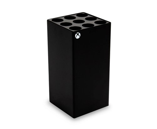 Ukonic Xbox Series X Desk Tidy Multifunctional Organizer | 9 Storage Slots for Office Supplies, Pen and Pencil Holder for Home Desktop | Video Game Gifts And Collectibles black