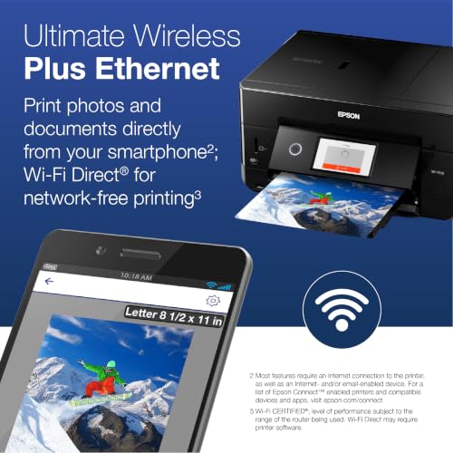 Epson Expression Premium XP-7100 Wireless Color All-in-One Inkjet Printer