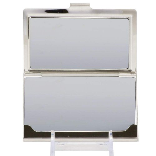 Buckle-Down Business Card Holder - Ford Oval Logo Black/Blue - Small
