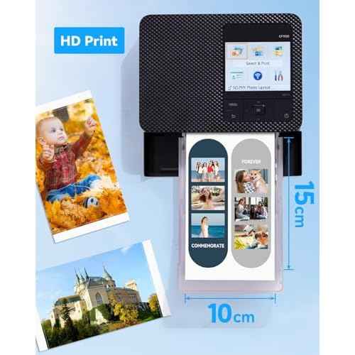 COLORTY Compatible with Canon Selphy CP1300 CP1500 Ink and Paper, KP-108IN 3 Color Ink Cartridges, 108 Sheets 4 x 6 Paper Glossy, Compatible with Canon Selphy CP1200 CP1000 CP910 CP900 CP810