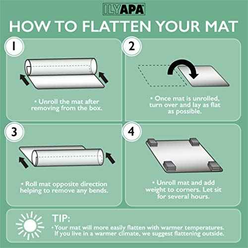 Ilyapa Office Desk Pad, Clear Textured Mat - 47x23 Inch Plastic Clear Desk Protector for Home or Office, Computer Mat Full Mouse Pad (47 x 23 Inch)