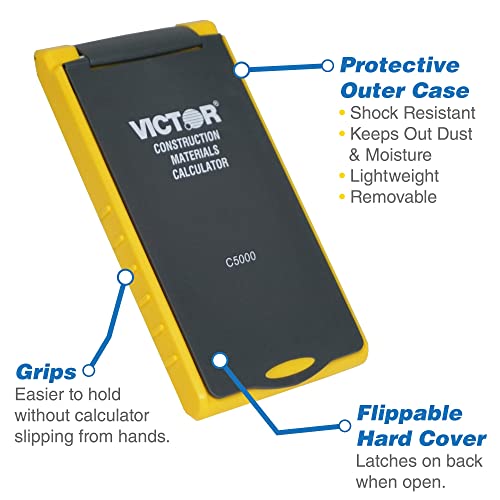 Victor C5000 Construction Materials Calculator with Protective Case