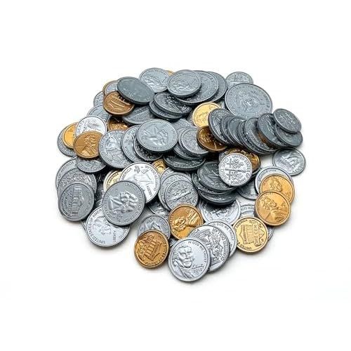 Teacher Created Resources Play Money: Assorted Coins (TCR20639)