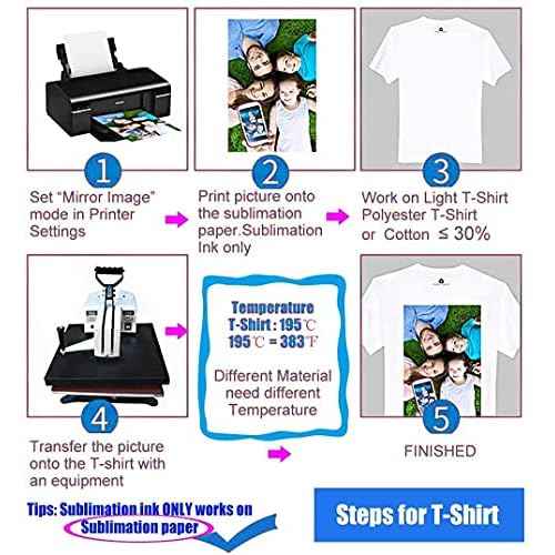 Sawgrass SG400 Ink Cartridges, Sublimation SG400 SG800 Ink Cartridge High Yied Replacement for Sawgrass Virtuoso SG 400 SG 800 Printer (2 Black,1 Cyan,1 Magenta,1 Yellow, 5-Pack)