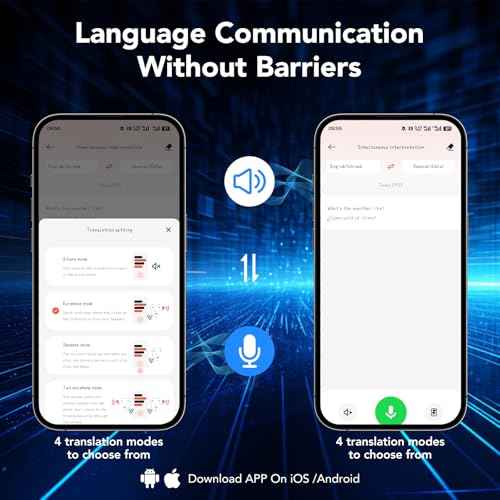 AI Translation Earbuds Real Time, 144 Language Translator Earbuds for iPhone and Android, 80H Playtime,3-in-1 Translation Headphones Translating Device, for Travel/Business/Meeting/Learning (Black)