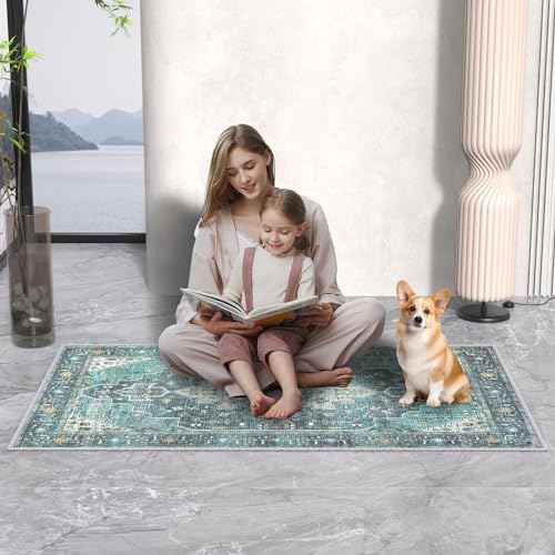 Floor Mat for Office Chair, 35"x47" Hardwood & Tile, Anti-Slip Rolling Chair Mat, Durable Home & Office Floor Protector, Non-Slip and Easy to Clean, Machine Washable