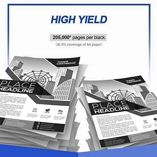 2-Pack TN890 Ultra High Yield Compatible TN890 TN-890 Toner Cartridge Replacement for HL-L6400DW HL-L6400DWT HL-L6250DW MFC-L6900DW MFC-L6750DW Printer Toner (Black).