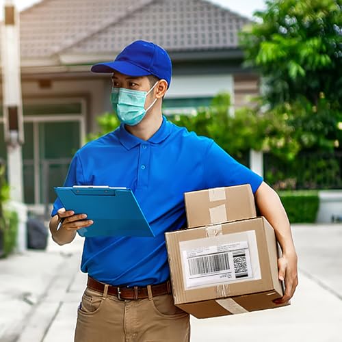 1000 Pack Clear Self-Adhesive Packing List Envelopes 6x9 Shipping Pouches