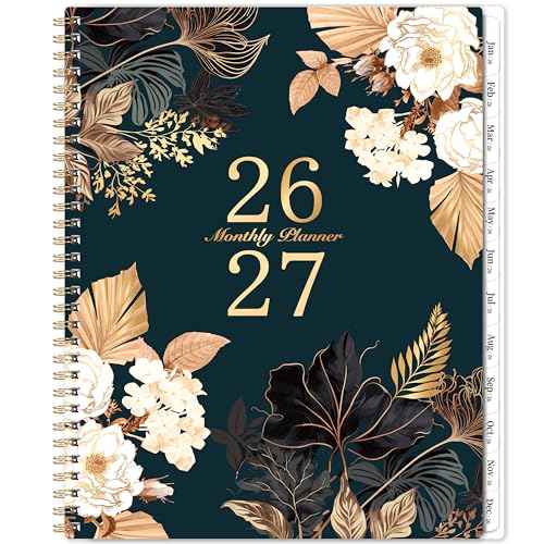 2026-2027 Monthly Planner - Jan 2026 - Dec 2027, 2 Year Monthly Calendar 2026-2027, 9" ¡¿ 11" Calendar Planner, 24 Months, Tabs, Back Pocket, Twin-Wire Binding, Note Pages