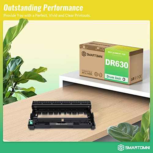 Compatible DR-630 Drum Replacement for Brother DR630 Drum for Brother MFC- L2700DW L2740DW L2720DW L2707DW HL- L2300D L2340DW L2360DW L2380DW L2320D DCP L2540DW L2520DW Printer (No Toner)