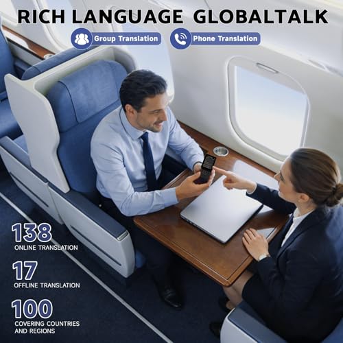FUNNYPANDA Portable Language Translator Device 138 Languages Wi-Fi Offline Photo