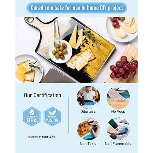 Nicpro UV Resin 1000g, Upgrade Crystal Clear Ultraviolet Epoxy Resin Glue Kit, Low Odor & Quick Curing Sunlight Cure Hard UV Resin for Jewelry Making, Handmade DIY Craft, Coating and Casting