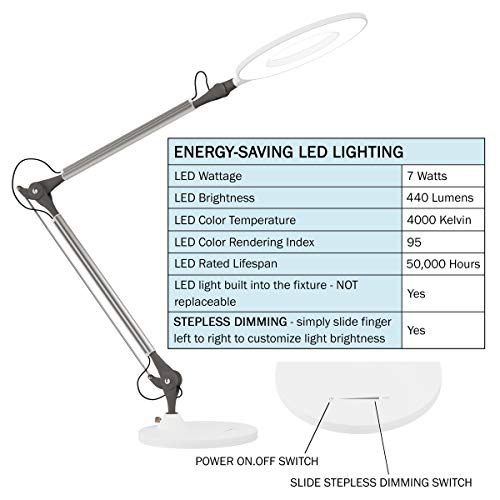 Lavish Home Swing Arm Architect Desk Lamp