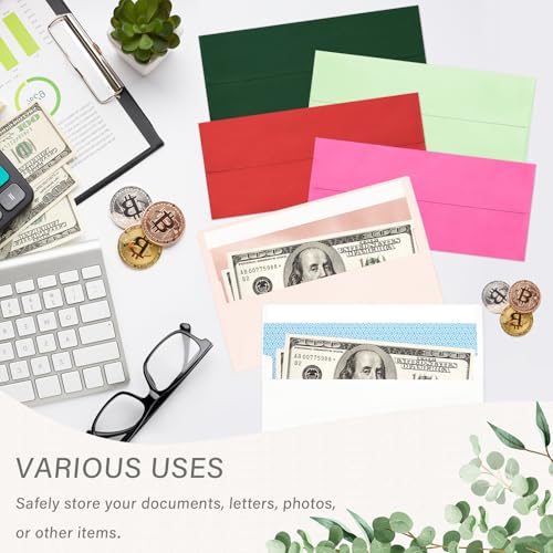 50 Pack #10 Business Envelopes, Self Seal Standard White Envelopes for Secure Business & Legal Mailing, Office, Checks, Letter, Invoices, 4 1/8 x 9 1/2 Inches