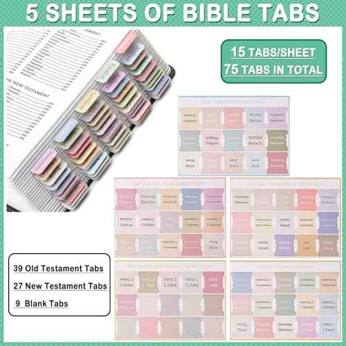 TuErcao Christian Gifts for Women, Bible Bag with Christian Bookmarks, Bible Verse Bracelets, Prayer Scented Candle and Study Supplies Kit with 75 BibleTabs, 12 Highlighters Spiritual Gifts for Mom