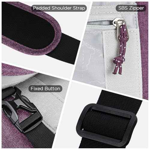 OIWAS Messenger Bag for Women, 17 Inch Laptop Crossbody Bags Men Casual Satchel Shoulder Bag College Travel Office Briefcase