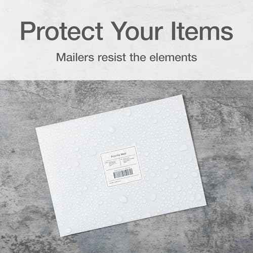 Columbian Self-Seal Mailers, Self-Sealing Envelopes, Made with DuPont Tyvek Material, 14 lb., Puncture, Tear and Moisture Resistant, White, 9" x 12", 100 per Box (1016969)