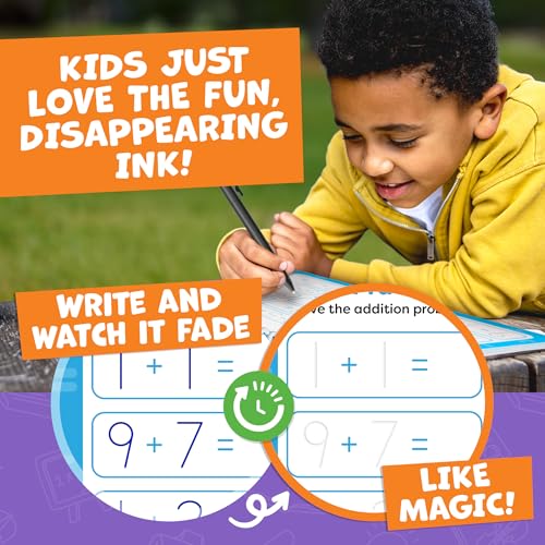 Magic Grooved Writing Practice for Kids - Grooved Handwriting Practice for Kids 5-7 8-10 Magic Copybooks - Tracing Books for Ages 3-5 - Preschool Learning Activities, Gifts for 5 Year Old Girls