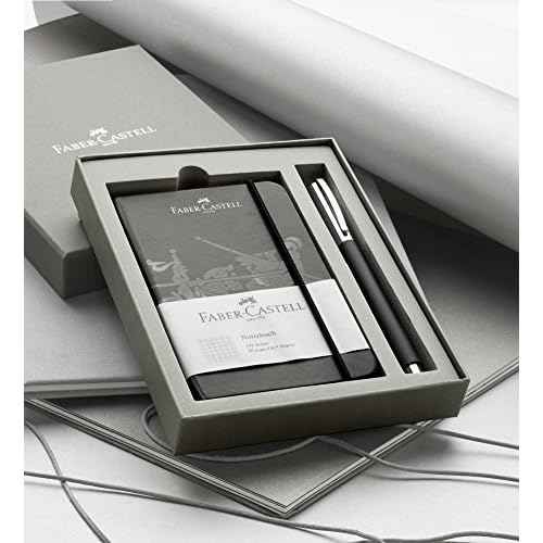 Faber-Castell Ambition Rollerball Pen - Black Resin Gift Set