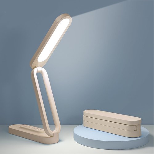 Giryuhd LED Desk Lamp - Rechargeable & Portable Light with 3 Brightness Levels | Ideal for Home & Office