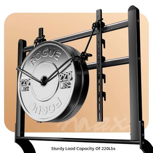 BEISHI Rolling TV Cart Stand for 50-100 Inch TVs – With Outlet, Black