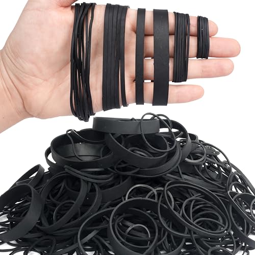 Assorted Rubber Bands (6 sizes: 10, 16, 33, 64, 4-4/5