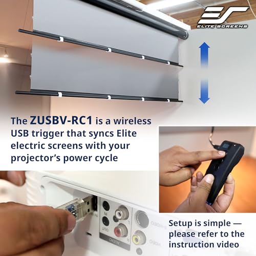 Wireless RF USB Projector Trigger for Elite Screens SWIFT-RC1 System