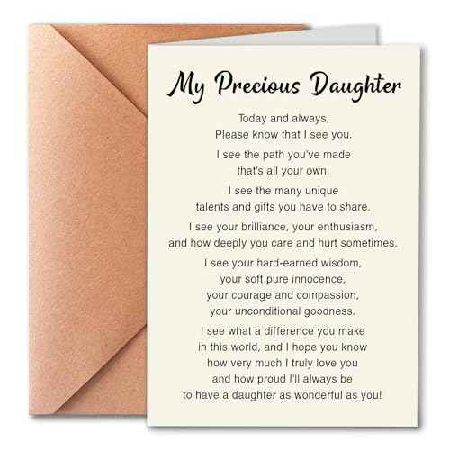 Birthday Daughter Card, Birthday card daughter adult, Daughter Birthday Card, Birthday Gift from Mom | Dad